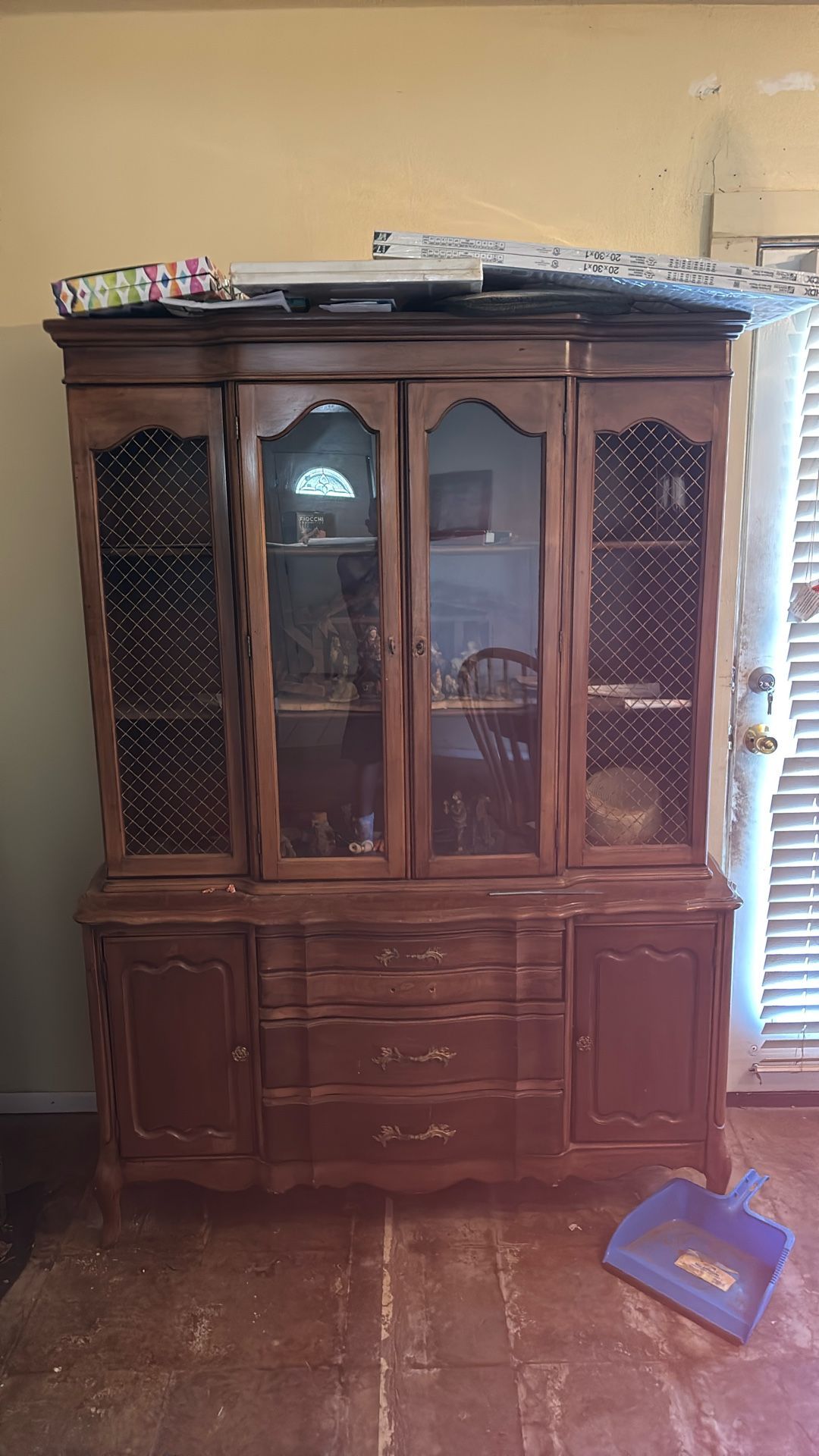 antique china cabinet