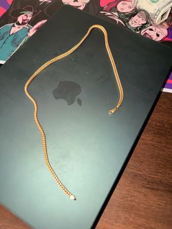 18k 20” gold chain