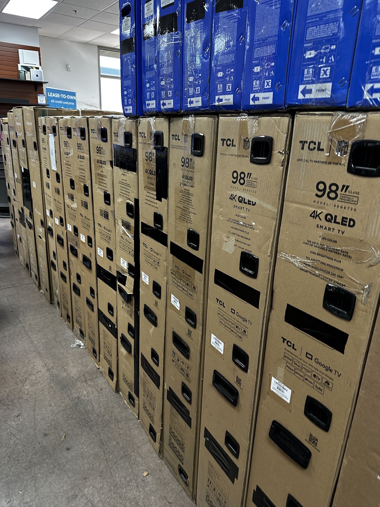 98” TCL QLED 4K Smart TV (98Q672G)