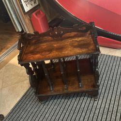 Vintage Mill Valley  Canturbury Magazine Rack