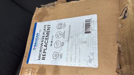 2 microwave plate replacements different sizes