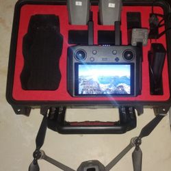 Mavric Pro 2 ." Controller Not Included". Comes With 3 Batterys,Fast Charging Station,Box USB, Drone 