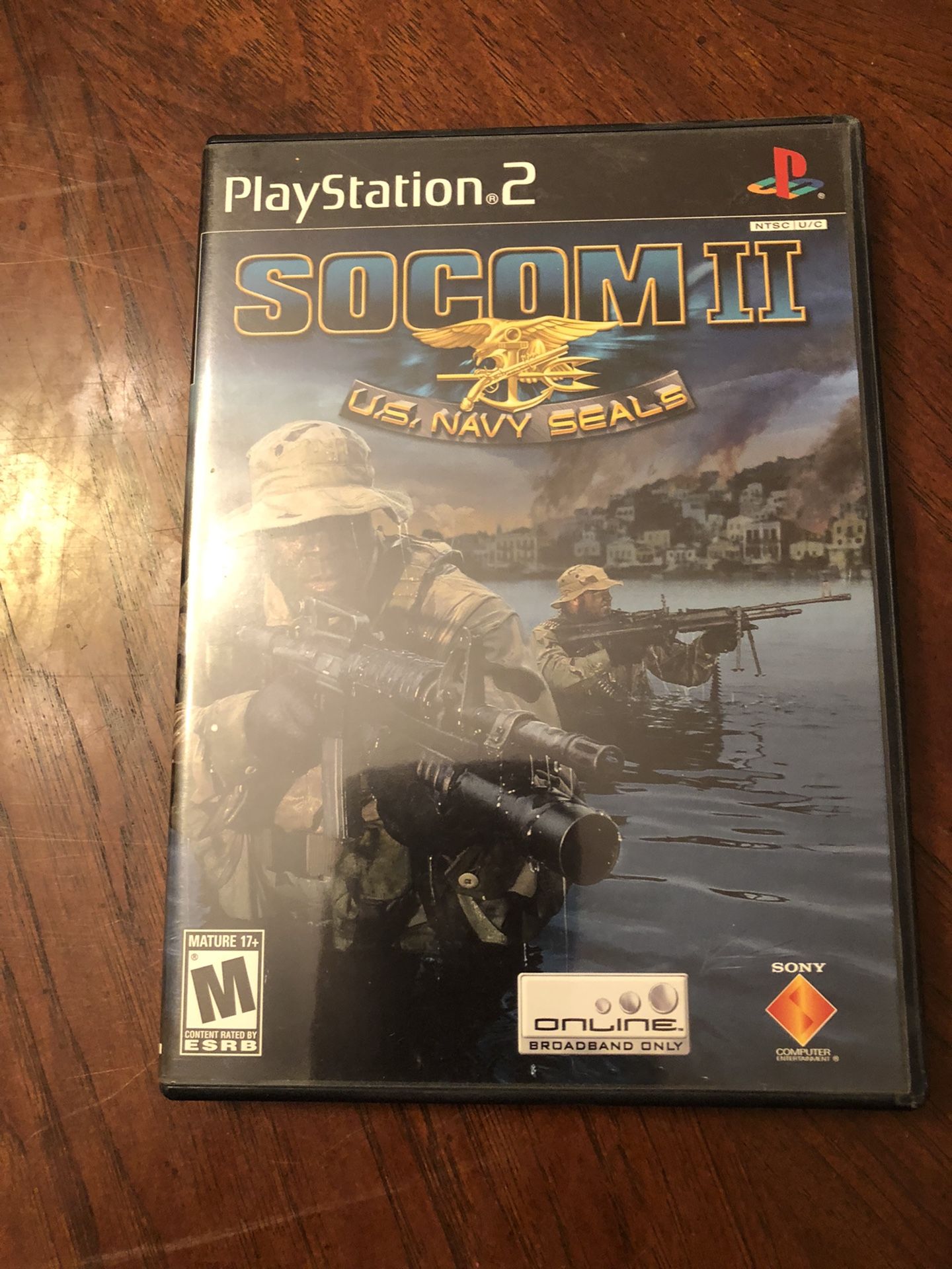 SOCOM II U.S. Navy Seals on Playstation 2