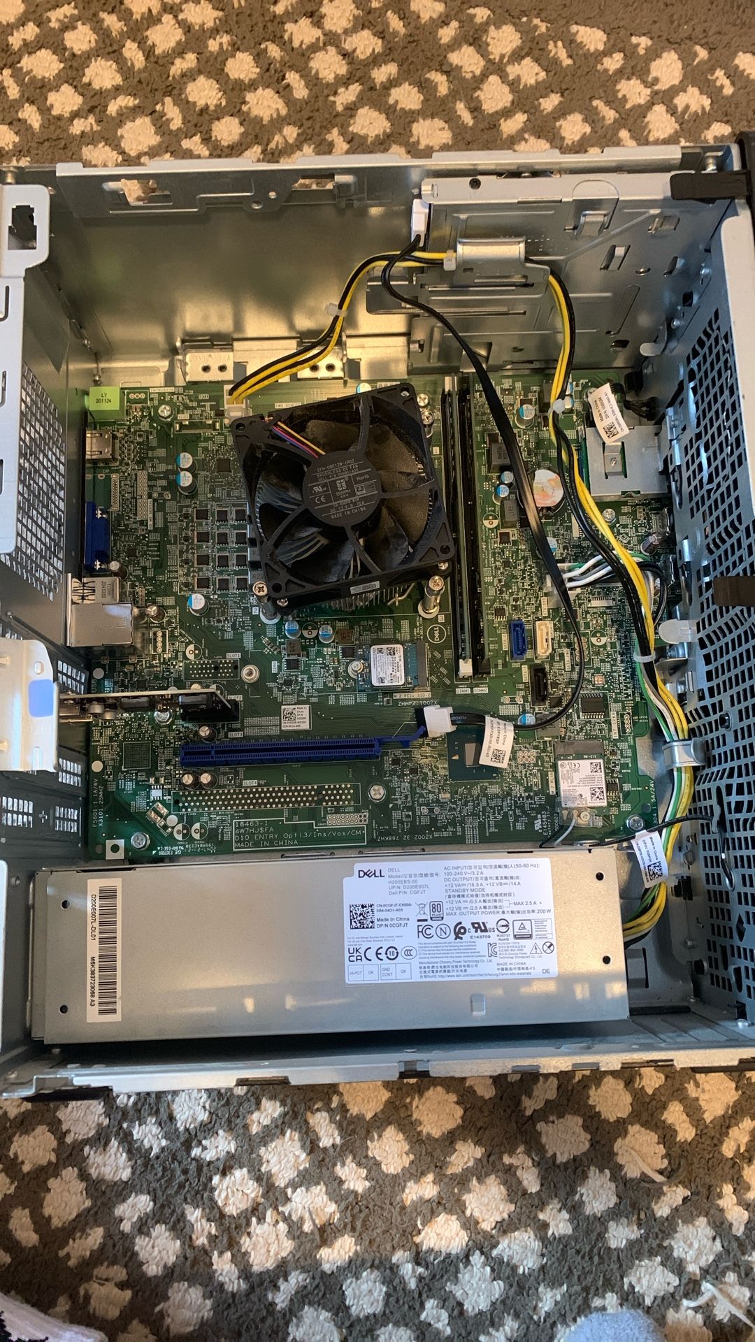 Inspiron 3880 And 16GB RAM Intel i3-10100 256GB Memory
