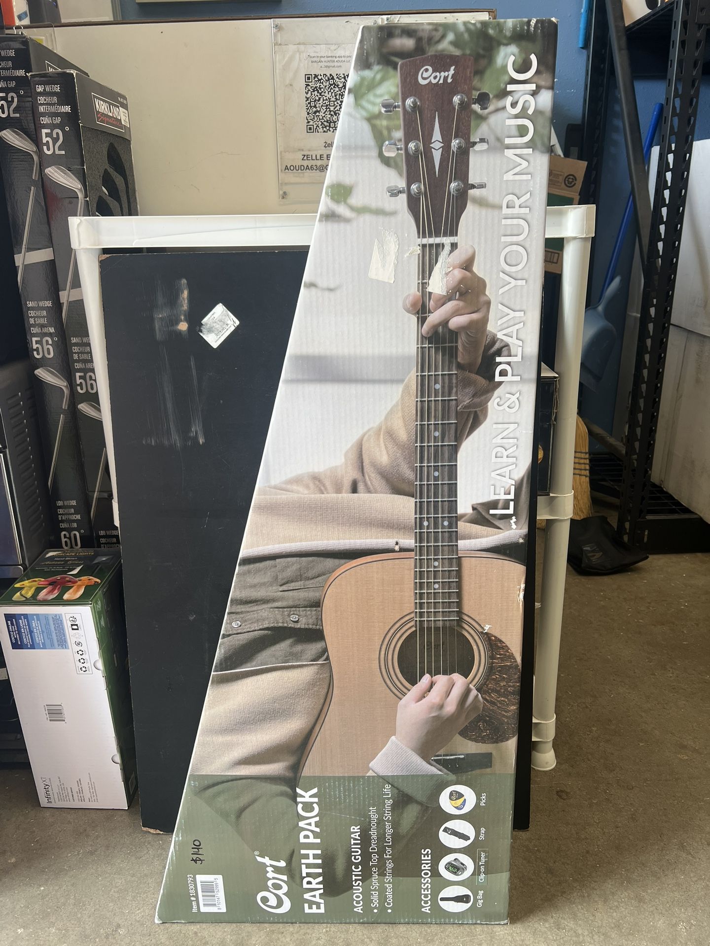 Cort Acoustic Guitar Earth Pack Bundle,All Products : American Fashion Style Bags On Sale