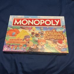 Monopoly Animal Crossing Edition Board Game