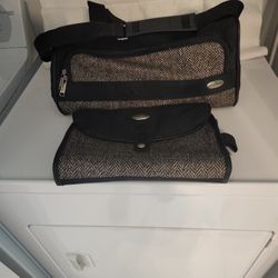 Ladies 2 Piece Pierre Cardin Travel Bags