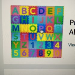 Kids Puzzle Alphabet & Number Play Mat