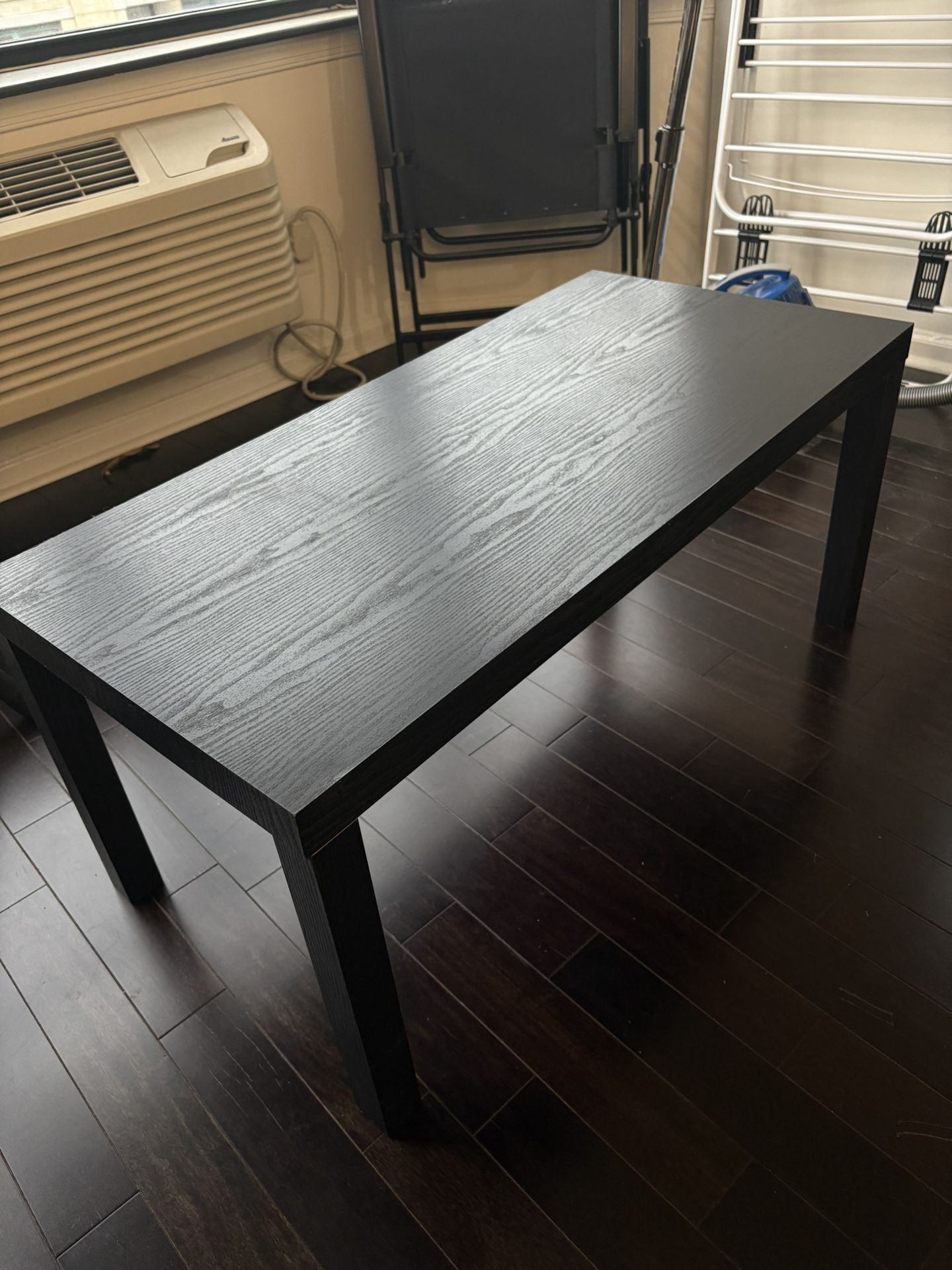 Black table