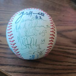 Autographed Baseball 