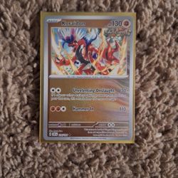 pokemon card in sleave 