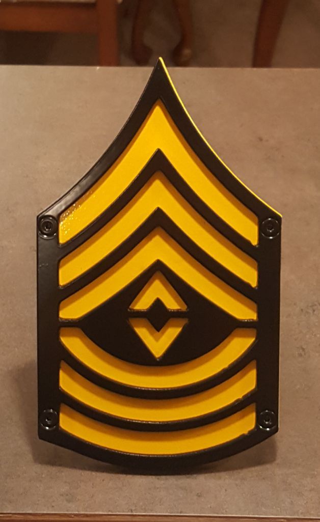 Military Ranks Custom Hitch Covers