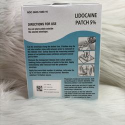 Lidocaine Patch 5%