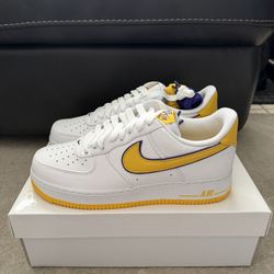 Nike Air Force 1 Kobe Bryant Lakers Home New