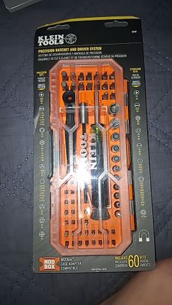 Klein tools precision ratchet and driver system