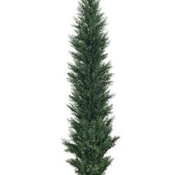 5ft Artificial Cedar Topiary Trees - Fake Boxwood Topiary Cypress Trees Potted Plants