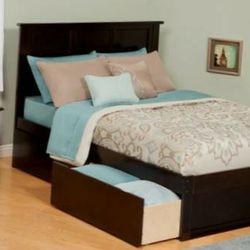 King Size Platform bed with Storage at Beds-N-More