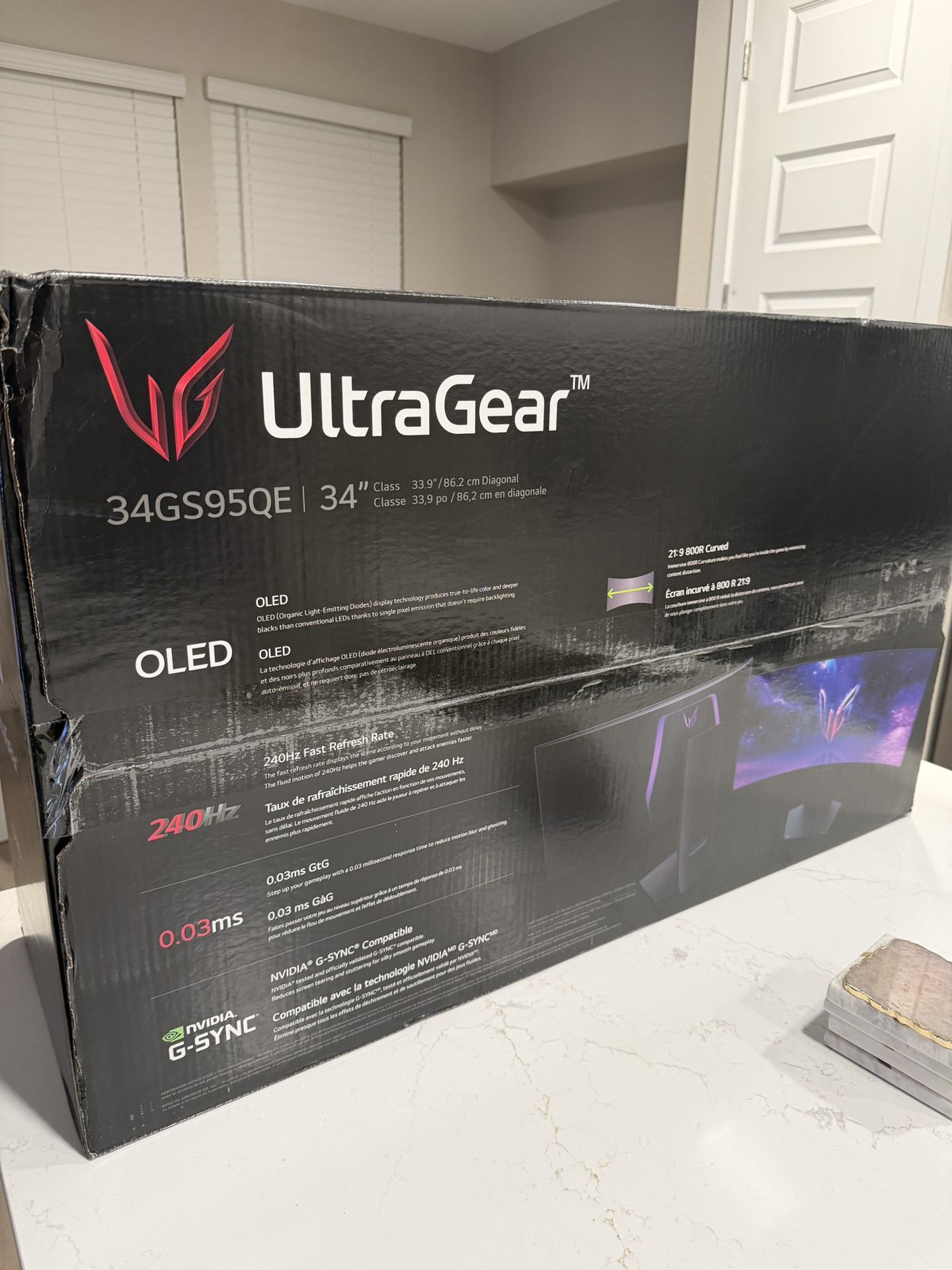 NEW lG Ultrawide 34 Oled Monitor 