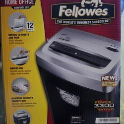 Fellowes Paper Shredder 