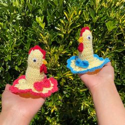 Crochet Chickens