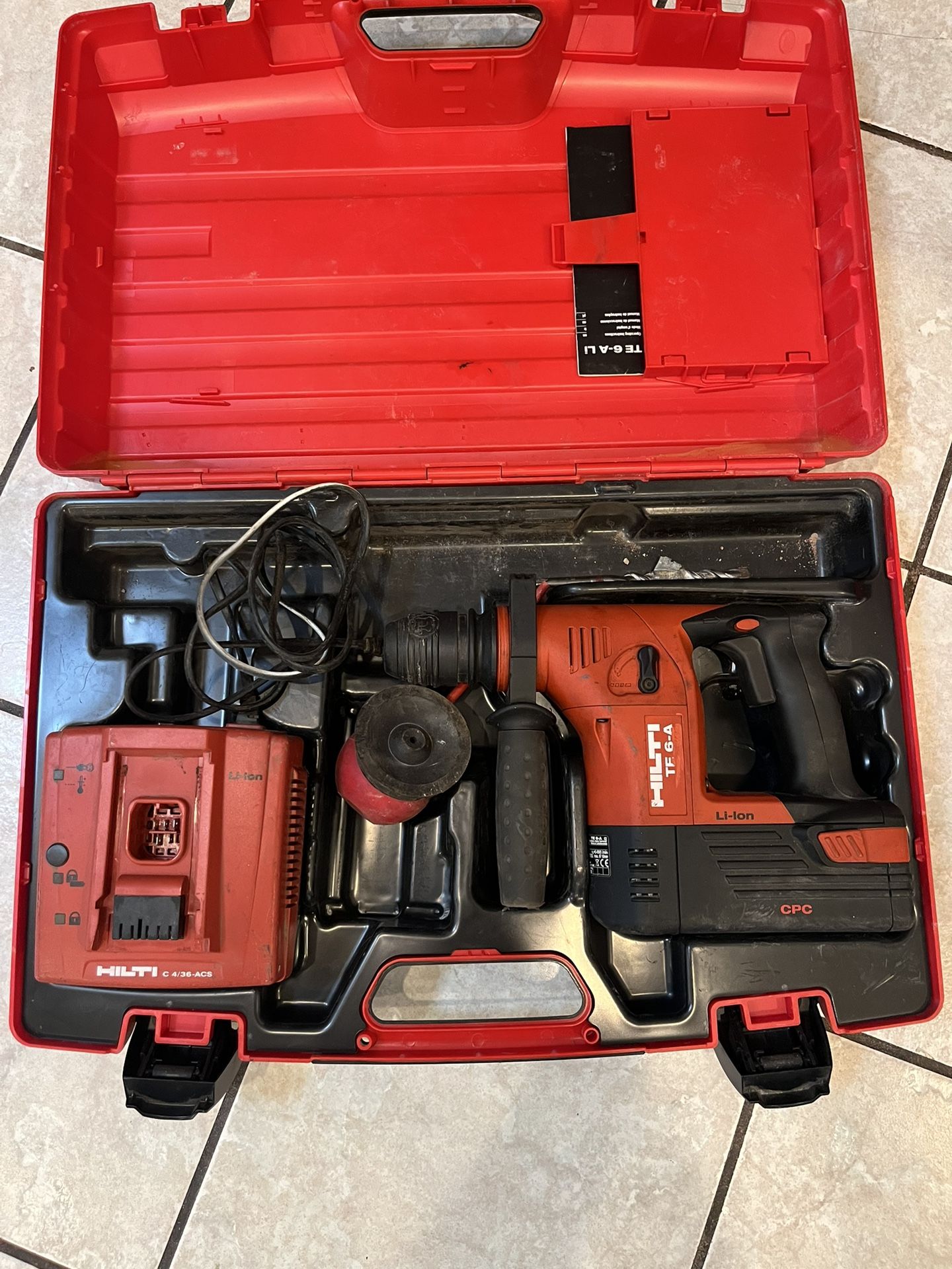 HILTI TE 6-A Li