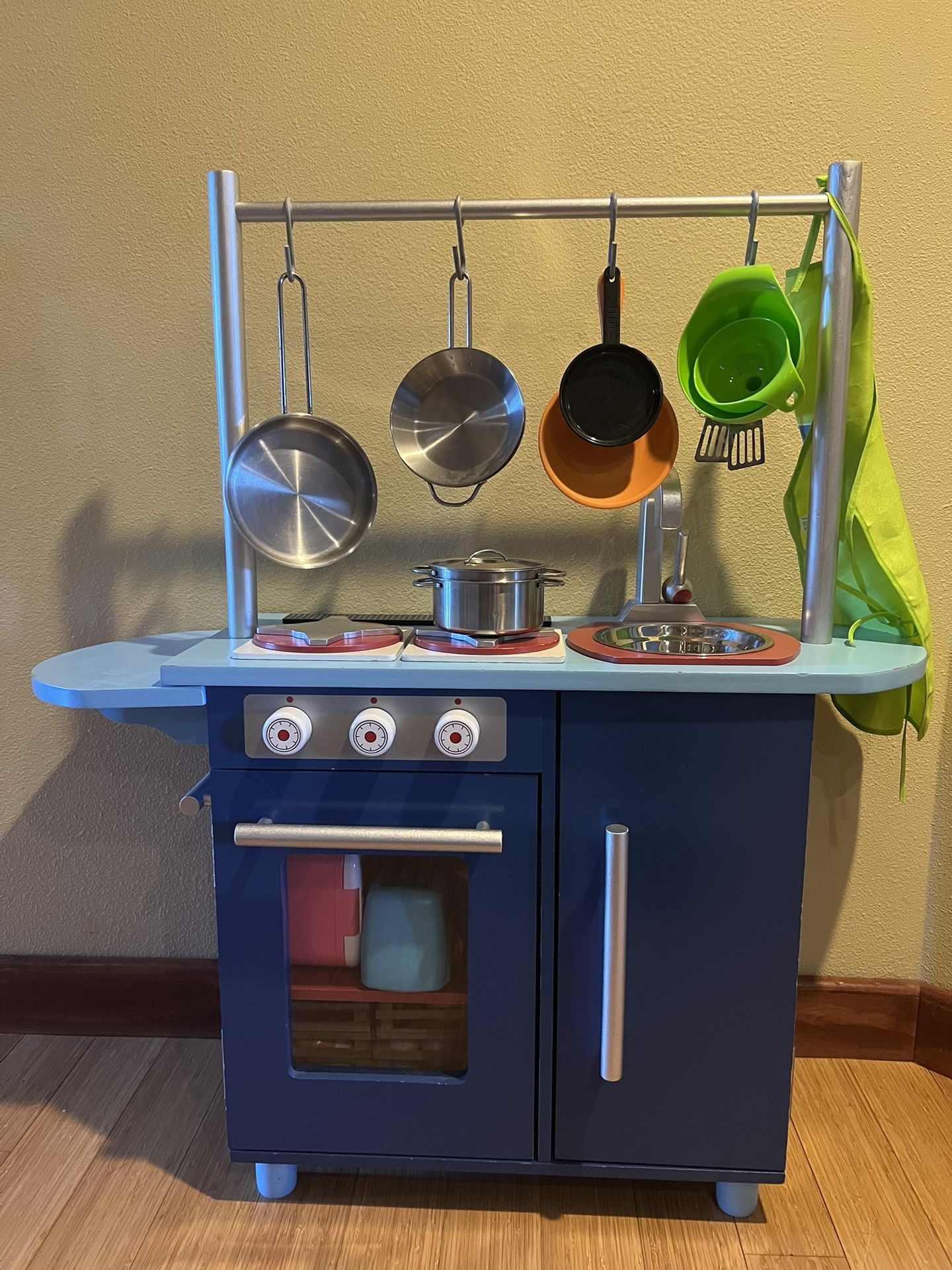 Montessori Wooden Play Kitchen Bundle