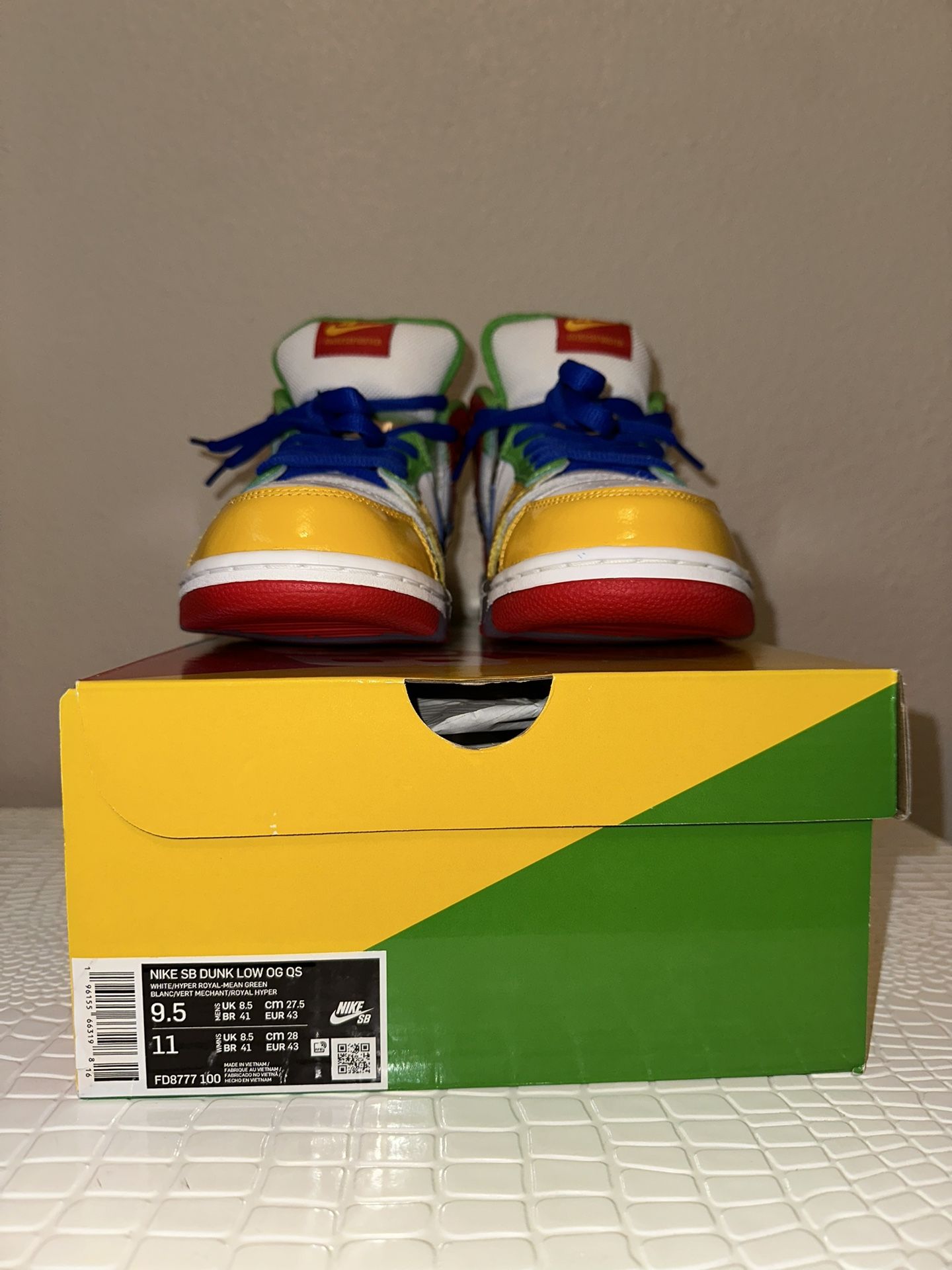 Nike SB Dunk Low OG QS “Sandy Bodecker eBay” Men's Size New - Main Image