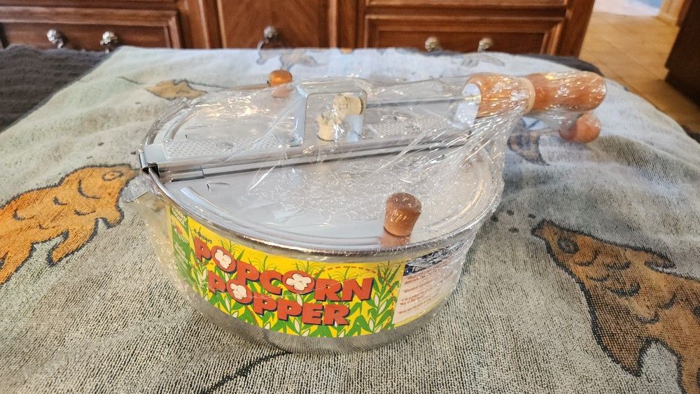Stove Top Popcorn Popper