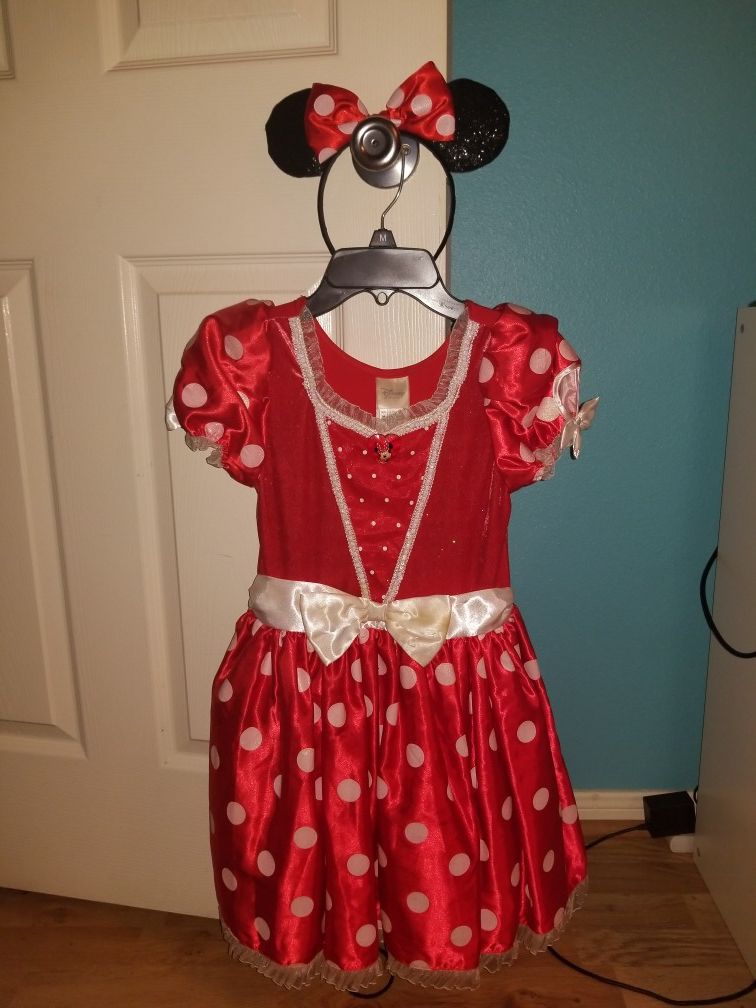 Disney Minnie Mouse Costume Size 7/8