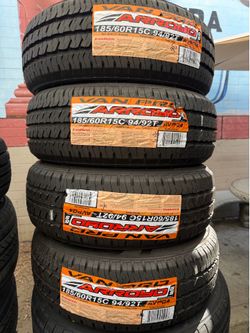185/60/15C ARROYO VAN PRO 4 NEW TIRES INSTALLED ✅ INSTALADAS ✅