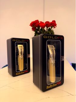 BaBylissPRO GoldFX Metal Lithium Clipper (Nueva)