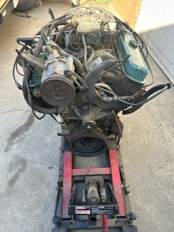 Pontiac engine and transmission