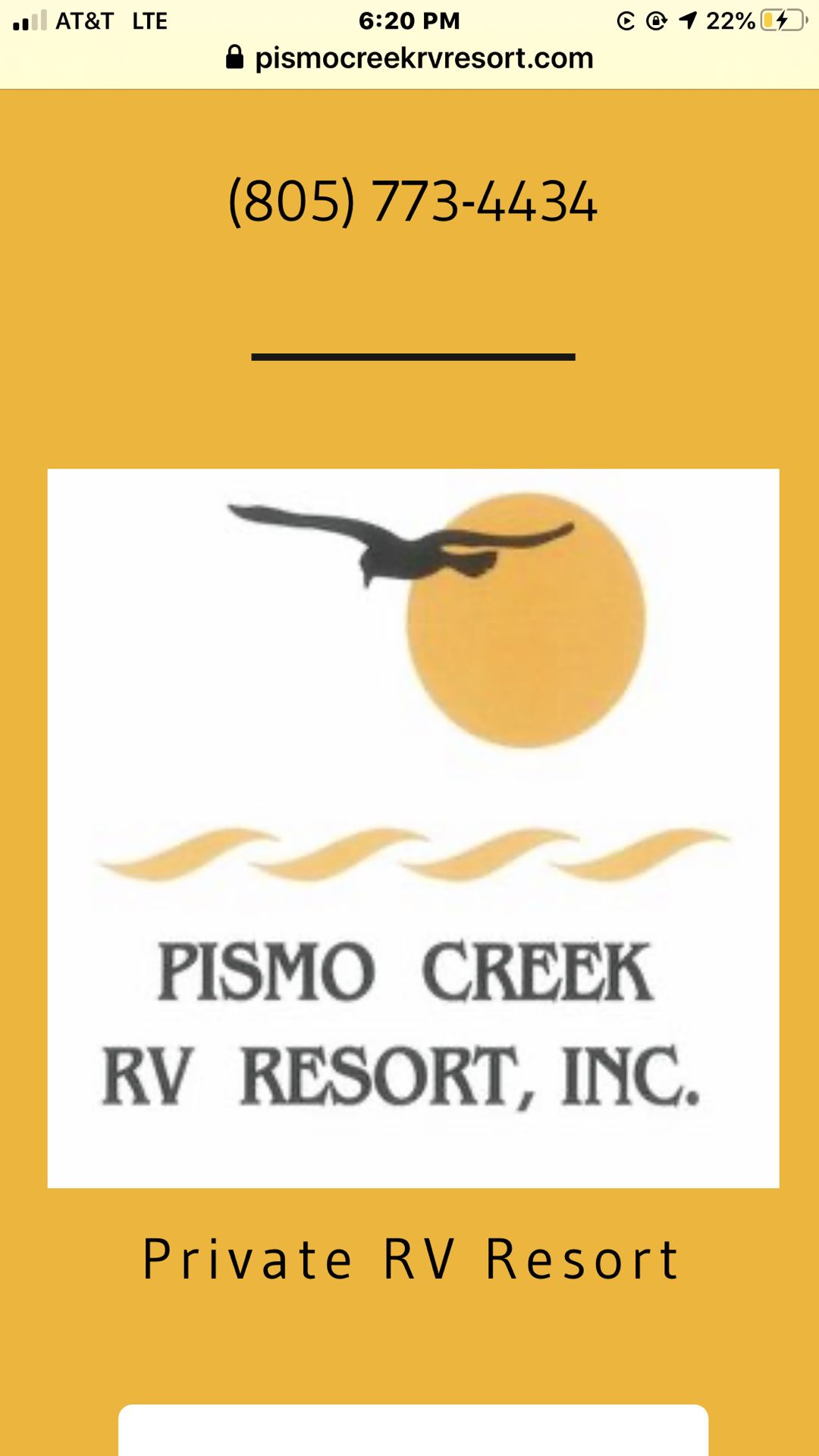 Pismo Creek RV Resort Lifetime Membership