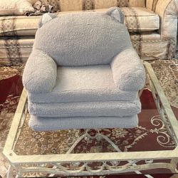 Cute Kids Foldout Plush Chair 