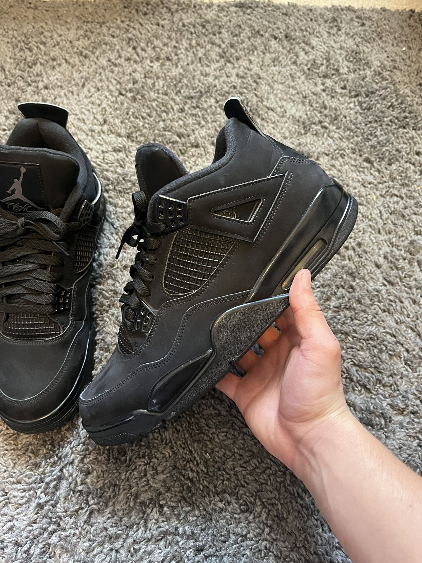 Jordan 4 Black Cat Size 12