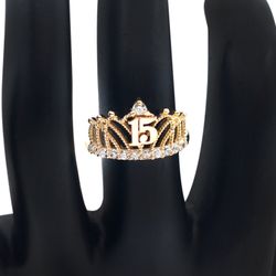 New 14K Gold 2 Tone Cz Ring Size 7 Only $250! Visit us 820 San Fernando Rd. Ste. C San Fernando CA