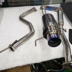 92-95 Honda Civic 3Dr EG Hatchback Titanium Tip S/S Catback Exhaust System