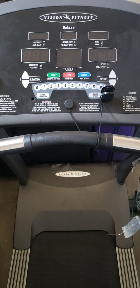 Vision Fitness Deluxe Treadmill