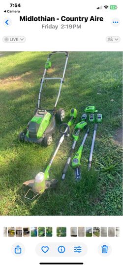 40 volt lawn equipment