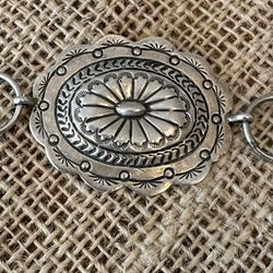 Vintage Sterling Silver Cancho Belt 