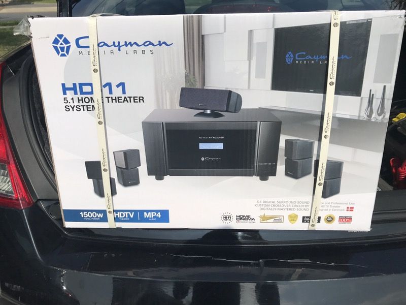 Cayman Media Labs HD-11 5.1 Home Theater System