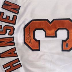 Ron Hansen Signed Baltimore Orioles ROY Jersey