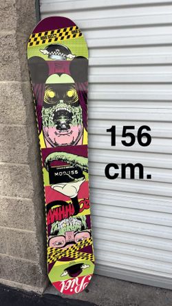 156 cm. Rome Mod CAMBER snowboard 