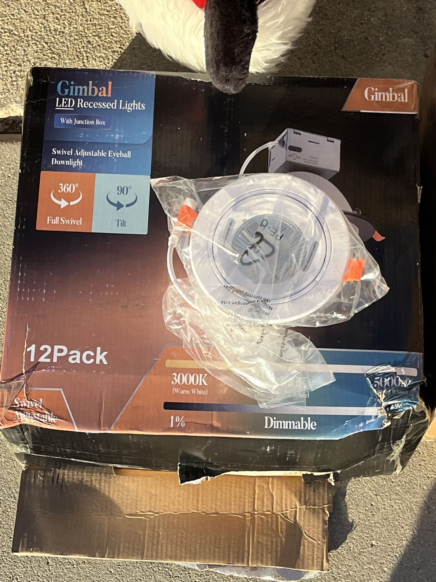 LED Recessed Lights 12 Pk