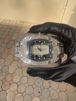 Oval Skeleton Watch – Iced Out CZ | Luxury Design