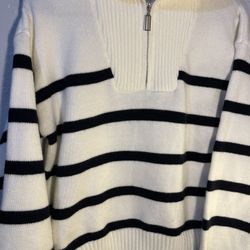 Women striped sweater