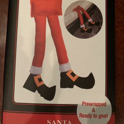 Santa Stuck In The Trunk, Car,yard, Home Decor, Funny, Holiday