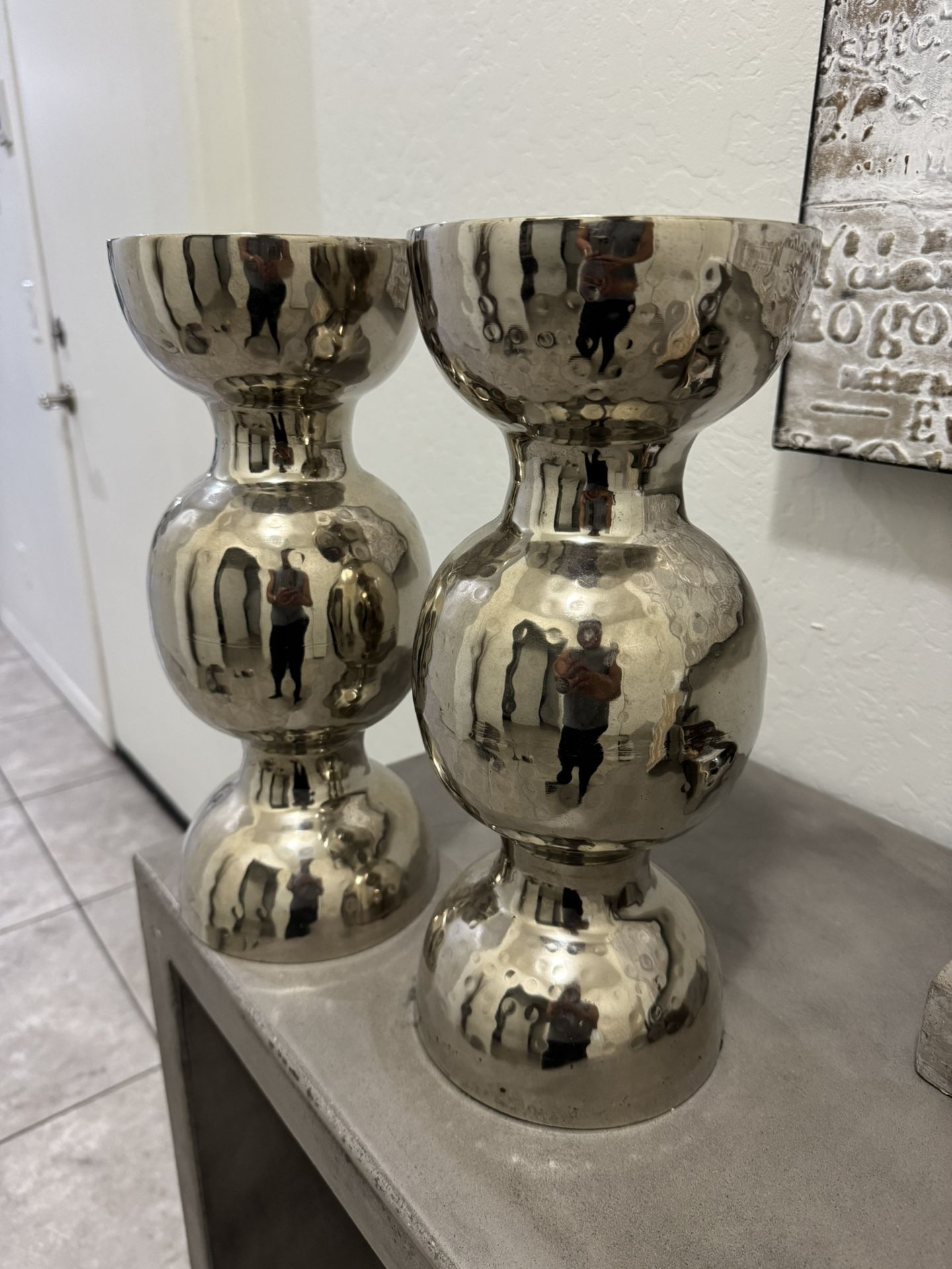 Two Candle Holders