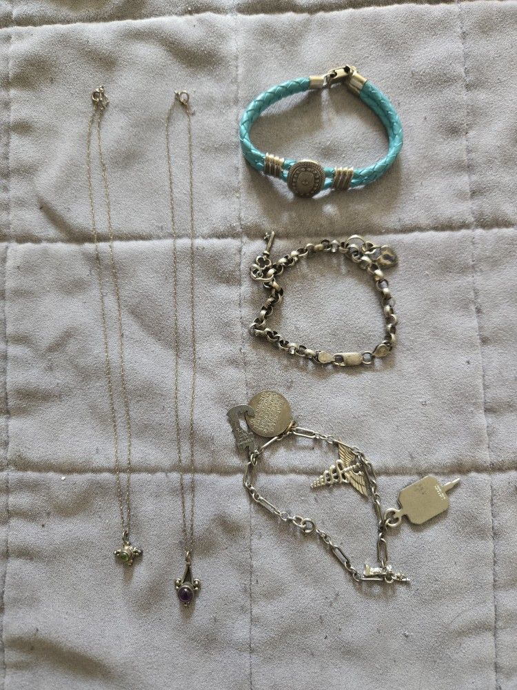 Sterling Silver Jewelry With Cape Cod Charm Bracelet