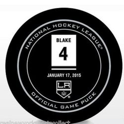 Rob Blake jersey Retirement night